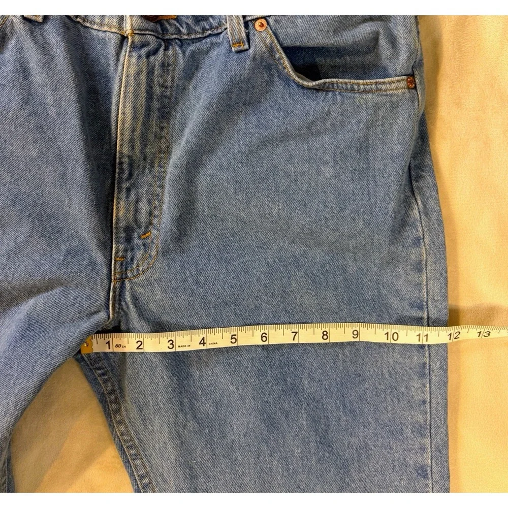 Levi's 509 Jeans Men's 35x30 Made in USA Vintage 90s Stonewash Denim Tapered
